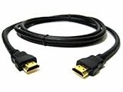 Master Cables Black HDMI Cable Lead for Sony Playstation 4 Consoles, PS3, Xbox, Nintendo, Roku - 2m - 6.6 ft High-Speed, Gold Plated, Premium Quality Cable