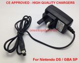UK Wall Travel Plug for NINTENDO DS & GAMEBOY ADVANCE GBA SP - NDS Mains Charger