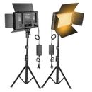 50W LED Video Light Photo Studio Lamp Photography Panel Lighting with Stand