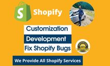 I will fix, customize your shopify store website, shopify expert developer