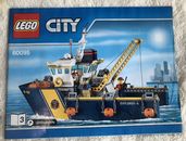 LEGO City Deep Sea Explorers 60095 Exploration Vessel INCOMPLETE