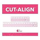 Cut-Align Precision Slotted Rulers (Set of 2 Rulers) for Card Making, Sewing and Other Crafting; from The Designer of The Misti and Creative Corners; Perfect Companion for Your Craft Knife