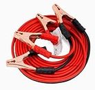 The CLASSICAL BROTHERS 100% Copper Battery Jumper Cables 4 Gauge 1000AMP Heavy Duty Booster Cables