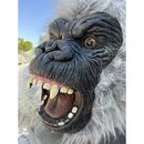10ft Inflatable Mascot Costume Adults Gorilla Black Gray Suit Fursuit +Battery!