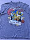 Universal Studios Simpsons T-Shirt "Best Vacation Ever!" Rollercoaster Sz XL