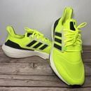 Adidas UltraBoost Solar Amarillo Negro 2022 Hombre Talla 11.5 Brillante Correr Sin Caja