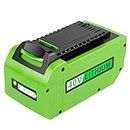 HIGH QUALITY FUTUREBATT FUTUREBATT 40V Battery Replacement for GreenWorks 6.0Ah 29472 29462 G-MAX 40 Volt Power Tools 29252 22262 25312 25322 20642 22272 27062 21242 Battery (Not Fit Gen 1)