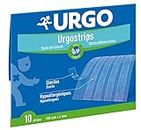 Urgo - Strips - Bandelettes stérilisées prédécoupées - Support non tissé adhésif - 10 unités