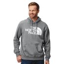 The North Face Men's Half Dome Hoodie (Size XL) Medium Grey Heather/White, Cotton,Polyester