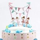 Enakshi Paper Cake Topper Party Favors Decor Cake Banner Flag Ballerina Girl |Home & Garden | Greeting Cards & Party Supply | Party Supplies | Cake Toppers