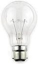 10x 40 Watt Clear Light Bulbs GLS Lamps - BC/B22 Base-240V
