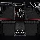 Autozing 7D Luxury Car Foot Mat for BMW X1 (Model Year 2023 Onwards)|7-Layer Protection|Faux Leather|Extra Thick Heel Pad | Full Coverage | Anti-Skid | Car Accessories Interior (Black)