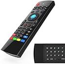 Techta MX3 Air Mouse Remote 2.4GHz Wireless Keyboard For Google Android Mini PC TV Box Smart TV PC HTPC Windows Mac OS Linux Raspberry Pi Box Xbox 360 PS3 MAC OS Laptop Presentation Computers