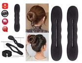 French Hair Braiding Tool Roller Hook Easy Twist Styling Magic Bun Maker 2pcs