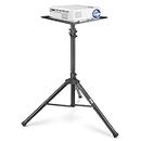 Dana Trading Projector Stand - Height & Angle Adjustable Tripod Stand - Hold Laptops, Computers, DJ Equipment & Projectors - Heavy Duty Stage, Studio, & Office Events - Extends 30'' to 55"