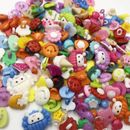 50/100pcs Mixed Plastic Button for Kids Sewing Buttons Clothes accessories PF99