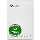 Seagate Game Drive for Xbox 2TB, Portable External Hard Drive, USB 3.0, White, designed for Xbox One, Xbox Game Pass subscription, 2 year Rescue Services (STEA2000417)