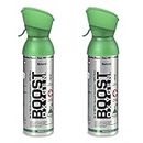 Boost Oxygen Medium Natural Aroma 5 Liter Canister | Respiratory Support for Aerobic Recovery, Altitude, Performance and Health (2 Pack)