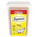 TEMPTATIONS Adult Cat Treats, Tasty Chicken Flavour, 454g Tub