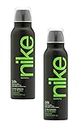 Nike Unisex Ultra Green Man Fresh Scent Deodorant Spray Pack Of 2 (200Ml Each)