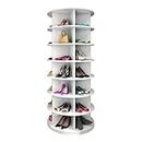 Weinstein storage - Scarpiera rotante originale a 360°, scarpiera girevole, torre per scarpe girevole, a 7 piani, per oltre 35 paia di scarpe