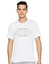 Nike Men's Regular T-Shirt (DQ5414-100_White/LT Smoke Grey M)