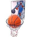 Toyshine Indoor Door and Wall Mountable Basketball Hoop Set with 7 No Basketball, Made in India (Colour May Vary) - SSTP