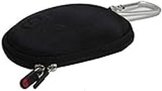 Hermitshell duro EVA immagazzinaggio coprire scatola valigia sacchetto borsa Caso e moschettone per Apple Magic Mouse (I e II 2nd Gen) colore: Nero Nylon