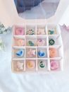 16 Wax Melts In a Gift Box, Highly Scented Melts, 100+ Scents, Vegan 90-100g