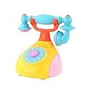 ESnipe Mart Musical Toys Children's Phone Toy Simulation Retro Phone Landline Baby Phone Mobile Singing Old Phone Toys Telephone Toy for Kids Multi Colors,Plastic(Pack of 1)