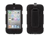Griffin Black Heavy Duty Survivor All-Terrain Case for iPod Touch 4th Gen. - Extreme-Duty case for 4th gen. iPod Touch