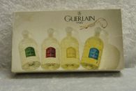 Guerlain Parfum Miniatur - Coffret - vierer Set,  je  7,5 ml EDT und  EDC