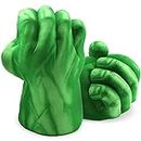 XYMTOY Superhero Toys Incredible Smash Fists Incredible Gloves Boxing Gloves for Toddlers Boys and Girls,Green
