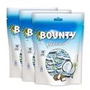 Bounty Miniatures Coconut Filled Chocolate Pack | Imported Coconut Chocolates | Soft & Tender Coconut in the Centre | Premium Chocolate | 13 Mini Coconut Bars | 130 g | Pack of 3