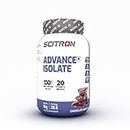 Scitron Advance Isolate (28.5 Servings, 27.4g Protein, 6g BCAAs, 0g Sugar, 20 Vitamins & Minerals) - 1kg (Chocolate Fantasy)