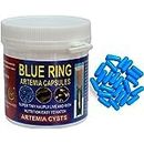 MaF® Blue Ring Artemia 12 Capsules (10 + Free 2 Cap) Hatching Rate Same as Peqon Imported Brine Shrimp Eggs Capsules 90% Hatching in 24 Hours