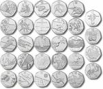 50p Olympic  ***Discount from 2nd item*** Football, Judo, Triathlon, Wresling..