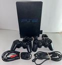 Sony PlayStation 2 PS2 Fat Console Bundle With Controllers & Cables Untested