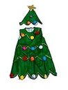 Kkalakriti Christmas Tree Xmas Festival Theme Santa Fancy Dress Costume For Kids|Events and Theme Parties (3-5 yrs)