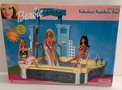 Barbie Fabulosa Fuente Piscina Juego Mattel 1999 Nuevo Sellado