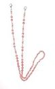 Heddz Pink Glass Beaded Spectacle Chain - Lanyard Chains And Spectacle Holders - Beaded Eye Glasses Chain Eyeglass Holders - Spectacle Chains and Beaded Cords for Women
