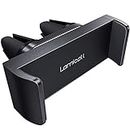 Lamicall Car Vent Phone Mount - Air Vent Clip Holder, Universal Stand Hands Free Cradle Compatible with Cell Phone 14 13 12 Mini 11 Pro Xs Max Xr X 8 7 6 6s Plus SE Smartphones Black