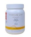Everpure Life Korean Hydrolysed Marine Collagen Powder with added Vitamin C and Hyaluronic Acid for Healthy, Glowing Skin - Pure Type I Collagen Peptides - No added sugar/flavouring/additives - 300g