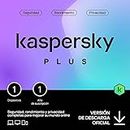 Kaspersky Plus Internet Security 2024 | 1 Dispositivo | 1 año | Anti-Phishing y Firewall| VPN ilimitada | Gestor de contraseñas | Protección Bancaria en línea | PC/Mac/Móvil | Código por email