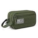 QT&QY Tactical Toiletry Bag For Men Hygiene Bag EDC Military Tool Molle Pouches Small Dopp Kit Mens Shaving Kit Travel shower Bags