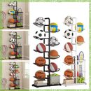 Basketball Rack Stable Sports Equipment Storage Organizer Garage Ball Holder