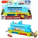 Disney Pixar Cars HGV70 - U-Boot-Autowaschanlagen-Spielset mit Lightning McQueen Spielzeugauto mit Farbwechseleffekt, Autospielzeug Geschenke für Kinder ab 4 Jahren