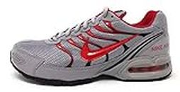 Nike Men's Air max Torch 4 Running Shoes, Atmosphere Grey/University Red/Black, 9.5