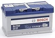 Bosch S4010, Batteria per Auto, 80A/h, 740A, Tecnologia al Piombo Acido, per Veicoli Senza Sistema Start/Stop