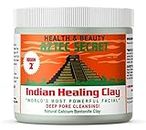 Aztec Secret– Indian Healing Clay 1 lb – Deep Pore Cleansing Facial & Body Mask – The Original 100% Natural Calcium Bentonite Clay – New Version 2